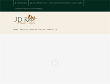 Tablet Screenshot of jdroseco.com